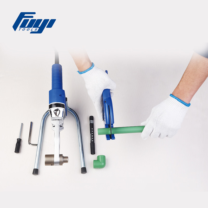 FYD40 600W PPR/HDPE digitális foglalatos fúziós hegesztőgép