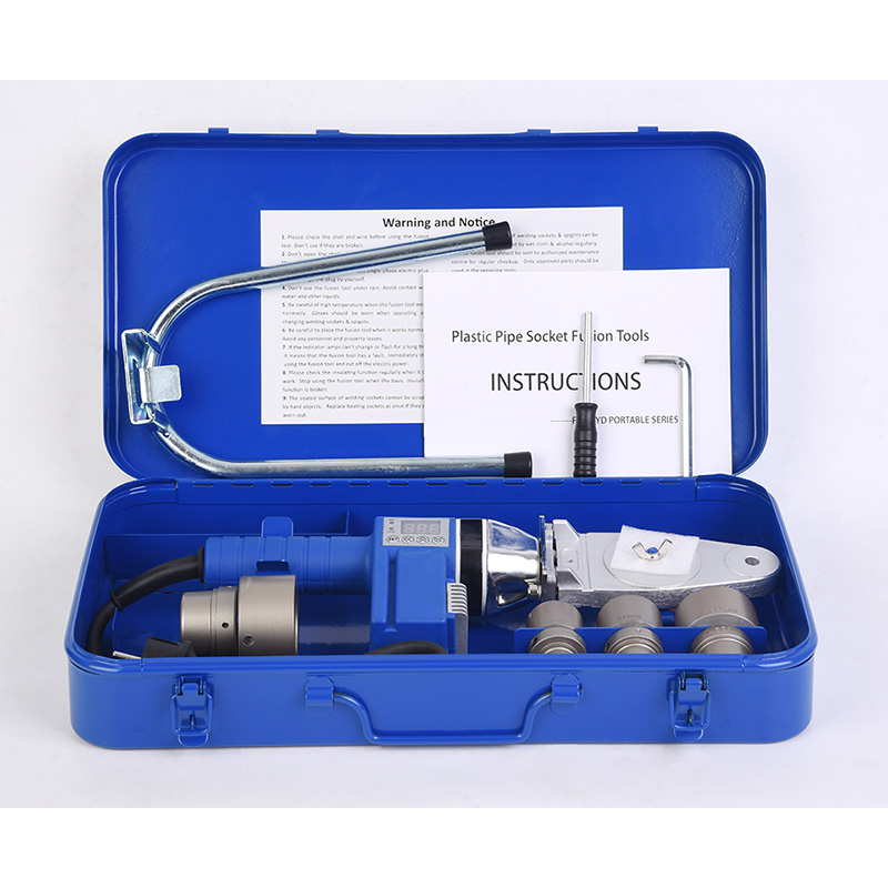 FYD40 600W PPR/HDPE digitális foglalatos fúziós hegesztőgép